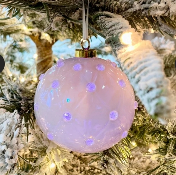 Christmas Ornament Ball LED Color-Changing Glass - Picture 11 of 12